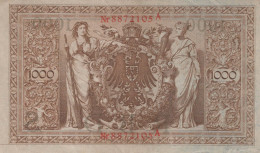 1000 MARK 1910 DEUTSCHLAND Papiergeld Banknote #PL280 - Lokale Ausgaben