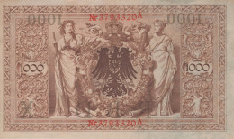 1000 MARK 1910 DEUTSCHLAND Papiergeld Banknote #PL282 - [11] Emissions Locales
