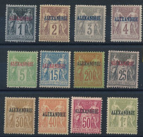 BM-99:  ALEXANDRIE:  Lot Avec N°1/5*-9/11*-12/13*-15/16*  1er Choix - Unused Stamps