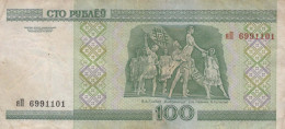 100 RUBLES 2000 BELARUS Papiergeld Banknote #PK613 - [11] Local Banknote Issues