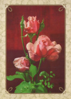 FLEURS Vintage Carte Postale CPSM #PAR936.FR - Bloemen