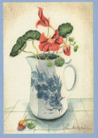 FLEURS Vintage Carte Postale CPSM #PAR576.FR - Bloemen