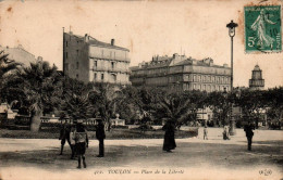 N°4673 W -cpa Toulon -place De La Liberté- - Toulon