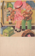 CHILDREN CHILDREN Scene S Landscapes Vintage Postcard CPSMPF #PKG751.GB - Szenen & Landschaften