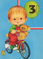 HAPPY BIRTHDAY 3 Year Old BOY CHILDREN Vintage Postal CPSM #PBT890.GB - Anniversaire