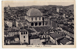 BRESCIA - LOGGIA E PANORAMA - 1939 - Vedi Retro - Formato Piccolo - Brescia