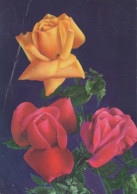FLEURS Vintage Carte Postale CPSM #PAS002.FR - Flowers
