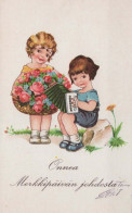 ENFANTS ENFANTS Scène S Paysages Vintage Carte Postale CPSMPF #PKG808.FR - Scenes & Landscapes