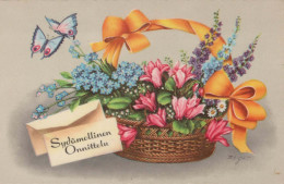 FLEURS Vintage Carte Postale CPA #PKE578.FR - Fleurs