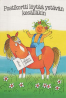 ENFANTS HUMOUR Vintage Carte Postale CPSM #PBV181.FR - Humorous Cards