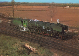 TREN TRANSPORTE Ferroviario Vintage Tarjeta Postal CPSM #PAA771.ES - Trenes