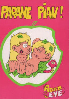 ENFANTS HUMOUR Vintage Carte Postale CPSM #PBV186.FR - Humorkaarten