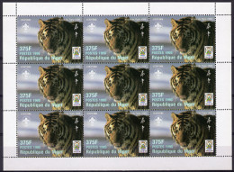 Niger 1998, Year Of The Tiger, Scout, Sheetlet - Nuevos