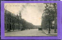 71  .LE - CREUSOT  ,  Boulevard  H - P  .SCHNEIDER  . - Le Creusot