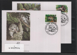 WWF Issue Michel Cat.No. Lettland 378/381 FDC - FDC
