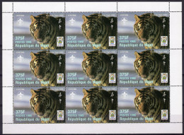 Niger 1998, Year Of The Tiger, Scout, Sheetlet - Chinese New Year