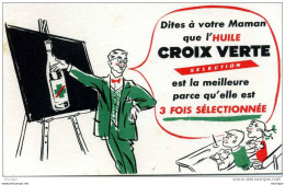 HUILE CROIX VERTE   TB   ETAT13 X21 - Alimentaire