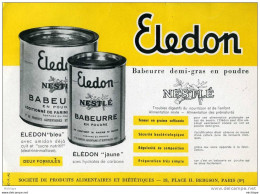 BUVARD    ELEDON NESTLE   15X20 - Chemist's