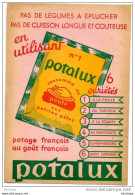 BUVARD POTALUX  21X15 - Potages & Sauces