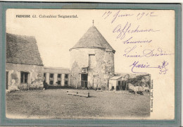 CPA (78) FRENEUSE - Thème: Colombier, Colombophilie, Pigeonnier, 1912 - Freneuse