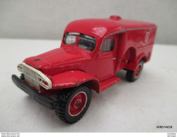 Voiture Miniature 1/43 Em  SOLIDO -  Dodge W C 54 Peinture Rouge D'origine - Jouets Anciens