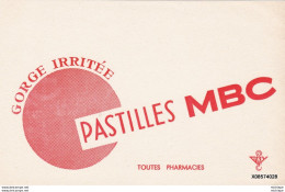 BUVARD  PASTILLES M B C  21cm X 13  Cm - Chemist's