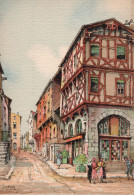 63-Montferrand-La Maison De L'Apothicaire- éditeur : M. Barré & J. Dayez - Illustrateur : Barday - Clermont Ferrand