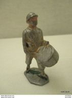 Figurine Soldat En Alu  Tambour - Jouets Anciens