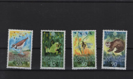 WWF Issue Michel Cat.No. Liechtenstein 996/999 - Unused Stamps