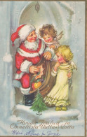 WEIHNACHTSMANN SANTA CLAUS WEIHNACHTSFERIEN Vintage Postkarte CPSMPF #PAJ417.DE - Santa Claus