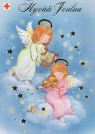 ENGEL WEIHNACHTSFERIEN Feiern & Feste Vintage Ansichtskarte Postkarte CPSM #PAH903.DE - Angels