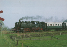 ZUG Schienenverkehr Eisenbahnen Vintage Ansichtskarte Postkarte CPSMF #PAA842.DE - Trains