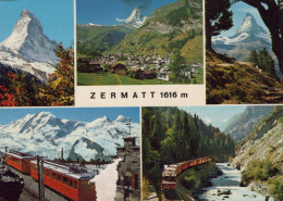 ZUG Schienenverkehr Eisenbahnen Vintage Ansichtskarte Postkarte CPSM #PAA904.DE - Eisenbahnen