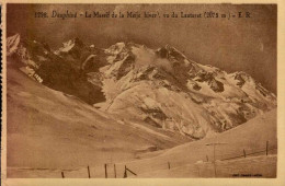 LE MASSIF DE LA MEIJE VU DU LAUTARET  ( HAUTES ALPES  ) - Autres & Non Classés