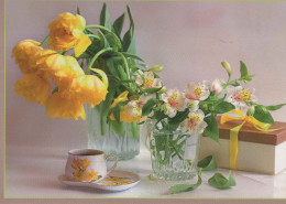 FLORES Vintage Tarjeta Postal CPSM #PBZ042.ES - Flowers
