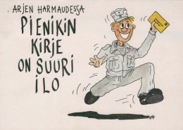 SOLDADOS HUMOR Militaria Vintage Tarjeta Postal CPSM #PBV914.ES - Humoristiques