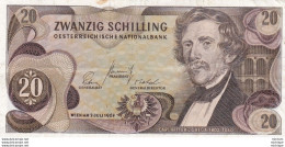 20 Zwanzig Schilling Oesterreichische National Bank - 1967 - H039328T - Oesterreich