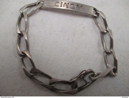 Bracelet  Argent  Avec Poiçon - CINDY - Superbe  état - Armbänder