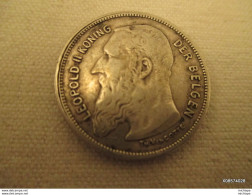 2 Franc Argent  Leopold II   1909 - 2 Francs