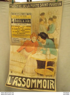 AFFICHE -   L'ASSOMMOIR - 1985 - Par Stenlein      40 X 70 Cm - Posters