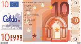 Billet Factice   De 10 € Tres  Bon état - Other & Unclassified