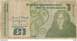 IRLANDE  Billet De  1 Livre  22/04/87 - Irlande