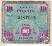 Billet  De 10 Francs  De 1944  En L'etat - Other & Unclassified