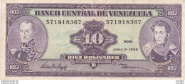 10  Bolivares  Du Venezuela  1995 - Venezuela