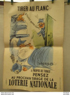 Affiche  Originale 1960 De Vanrompaul Pour La Lotterie  Nationale  - 60 Cm Par 40 Cm  Bon état - Posters