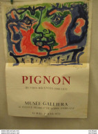 1/5 Affiche Originale De PIGNON - 73 Cm Par 53 Cm - 1968- Tres Bon état - Posters