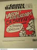 Journal  LA GROSSE BERTHA  Vaison - Amsterdam    N° 10 -1991 - 11 Pages - 1950 - Today