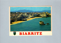 Biarritz (64) : Vue Générale Sur La Grande Plage Et Le Casino - Biarritz