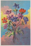 FLOWERS Vintage Ansichtskarte Postkarte CPSM #PBZ465.DE - Fleurs