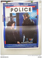 AFFICHE DU FILM  POLICE  DE MAURICE PIALAT  40 CmX 53 - Posters